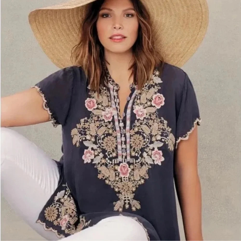 Johnny Was Talum Tunic, size XS